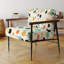 Fauteuil en velours Hulten-135417002