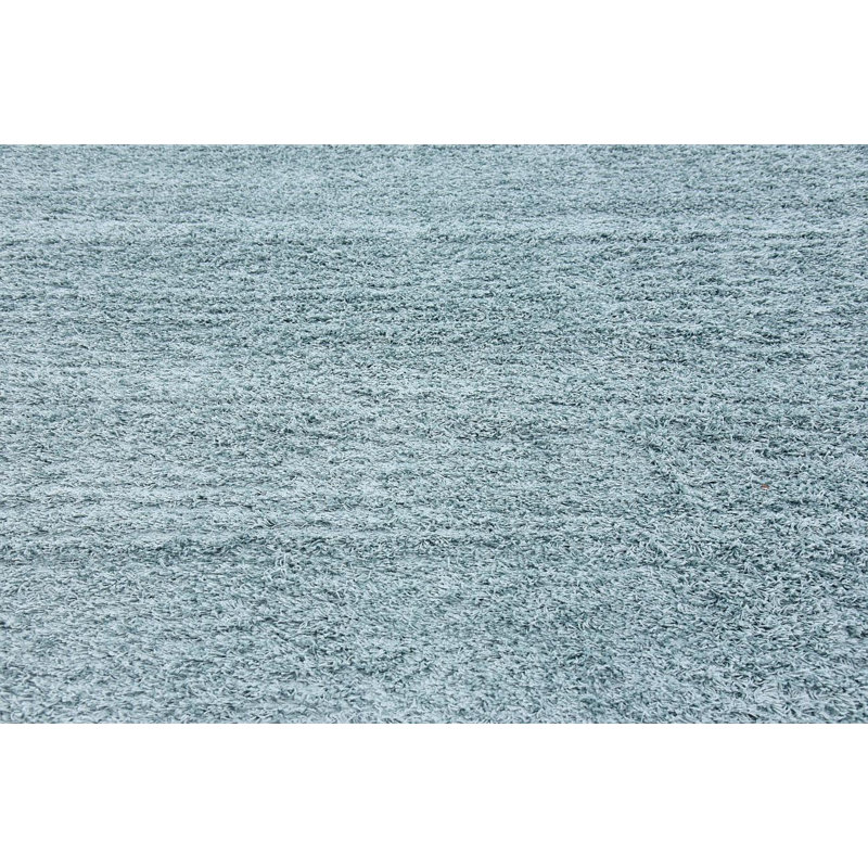 Tapis bleu ardoise Maron, Round 4'1", Slate Blue