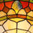Stanek 3-Light 16'' Tiffany Glass Flush Mount