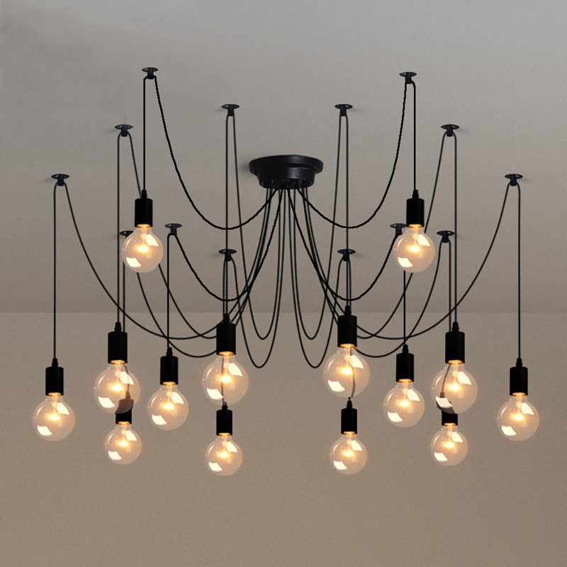 Luminaire suspendu moderne à 14 lumières Aribold