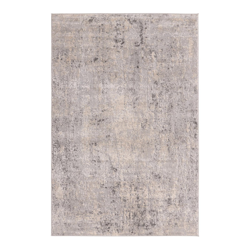 Tapis gris, Rectangle 4 pi 1 po x 6 pi 1 po