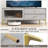 Modern Tv Stand For 55" Tvs With Drop Down Door Cabinet 2 Storage Drawers