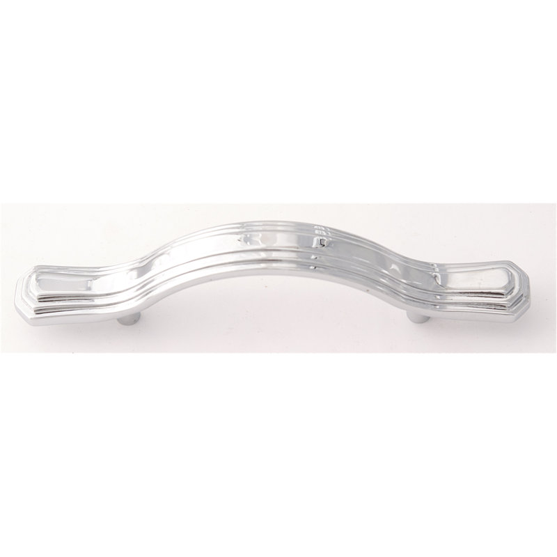 Geometric Arch Pull, Polished Chrome