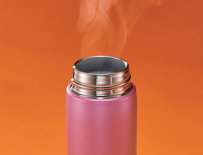 Tasse en acier inoxydable 12 oz / 0,36 L, Rose
