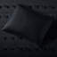 Édredon en microfibre noire