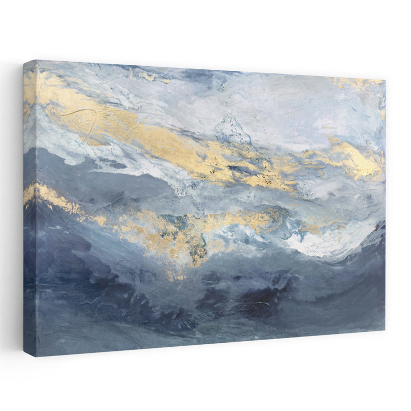 Art contemporain contemporain contemporain abstrait, H 16 po x l 24 po