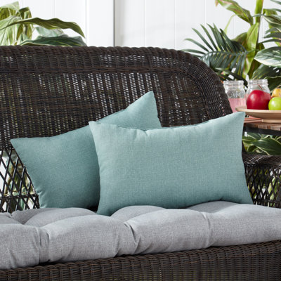 Coussin lombaire à rayures intérieur/extérieur Henrich