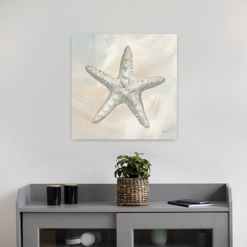 Étoile de mer I Étoile de mer, art côtier, H 18 po x l 18 po