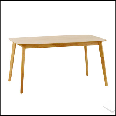 1 Piece Rectangular Dining Table without Chair