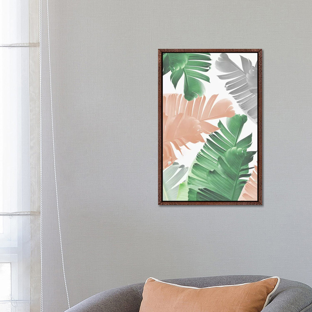 Banana Leaf Play von Sisi & Seb - Gallery-Wrapped Canvas Giclée on Canvas