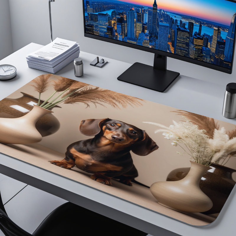 Polyester Desk Pad, 23.6x13.8