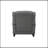 Gray Fabric Rocking Chair