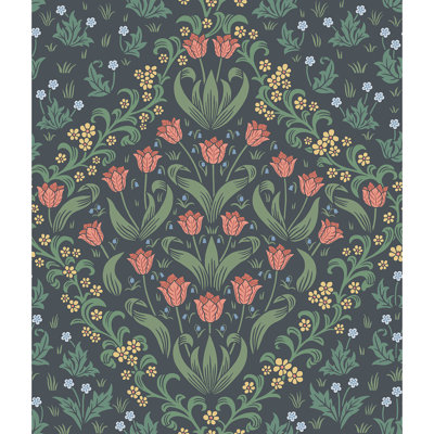 Floral Wallpaper Roll