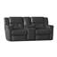 Pandora 81'' Leather Reclining Loveseat-50842521-50843198