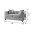 Ensemble de salon moderne 2 pièces Velencia-489115180