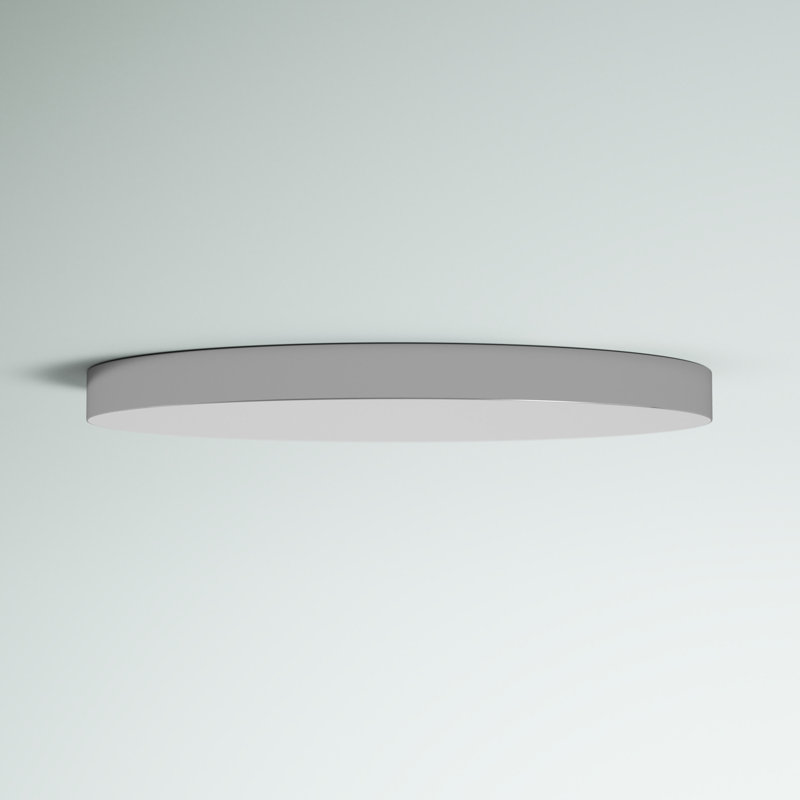 Plafonnier encastré à DEL 1 lumière Warrenton, Chrome poli