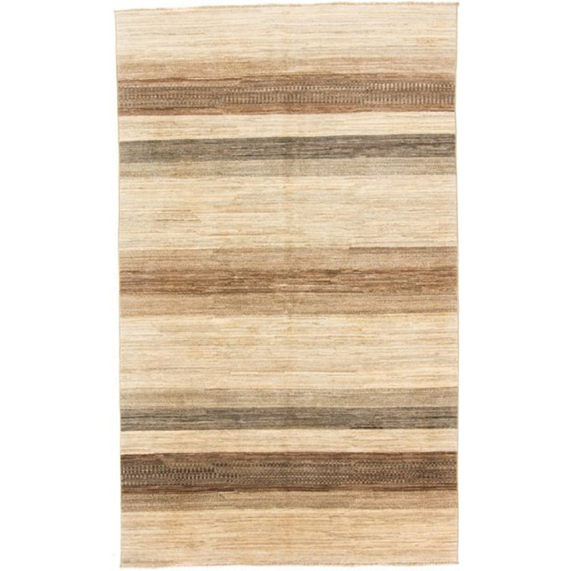 Striped Hand Woven 156cm X 258cm Area Rug