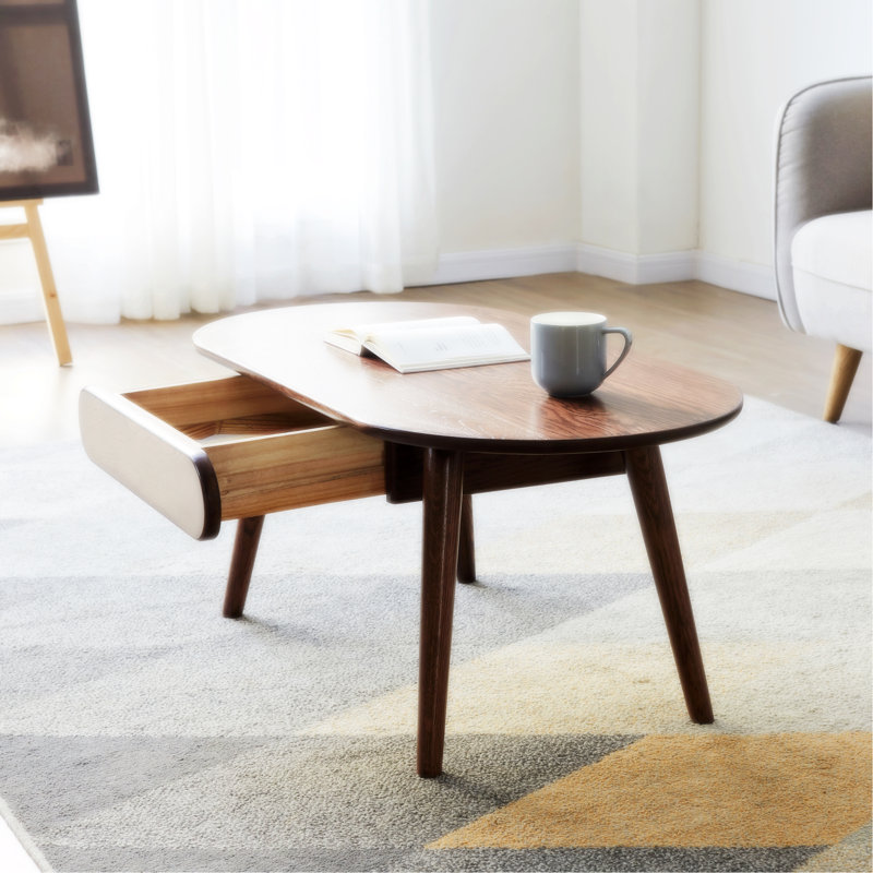 Ensemble de table de salle à manger en osier toutes saisons avec plateau en bois et coussin