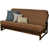 Brown Brushed Polyester