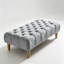 Velvet Upholstered Bench
