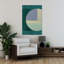 Lavande ancre abstraite, art mural contemporain-986959375