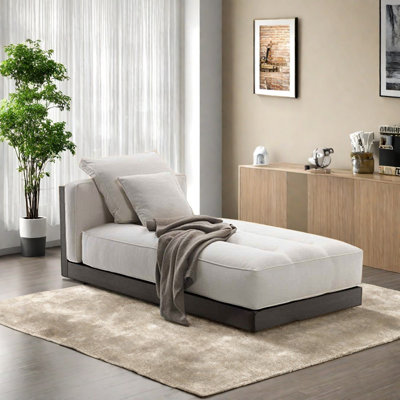 Comfortable fashionable cotton linen chair
