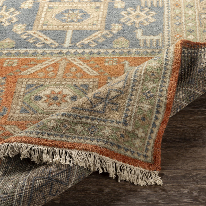 Levasseur Wool Oriental Area Rug, Rectangle 2' x 3'