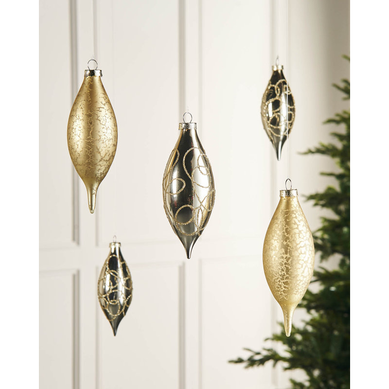 14.71cm Solid Colour Plastic / Acrylic Bauble, Pale Gold