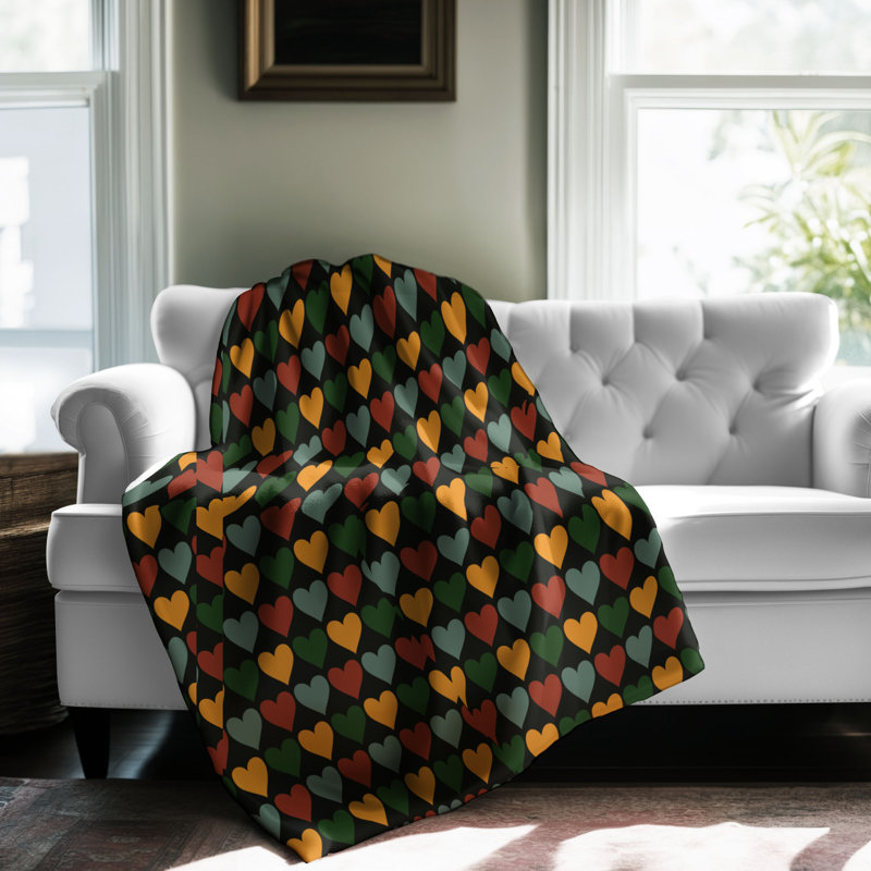 Toast Citrus - Couverture sherpa de qualité supérieure 1 pièce, Grand lit