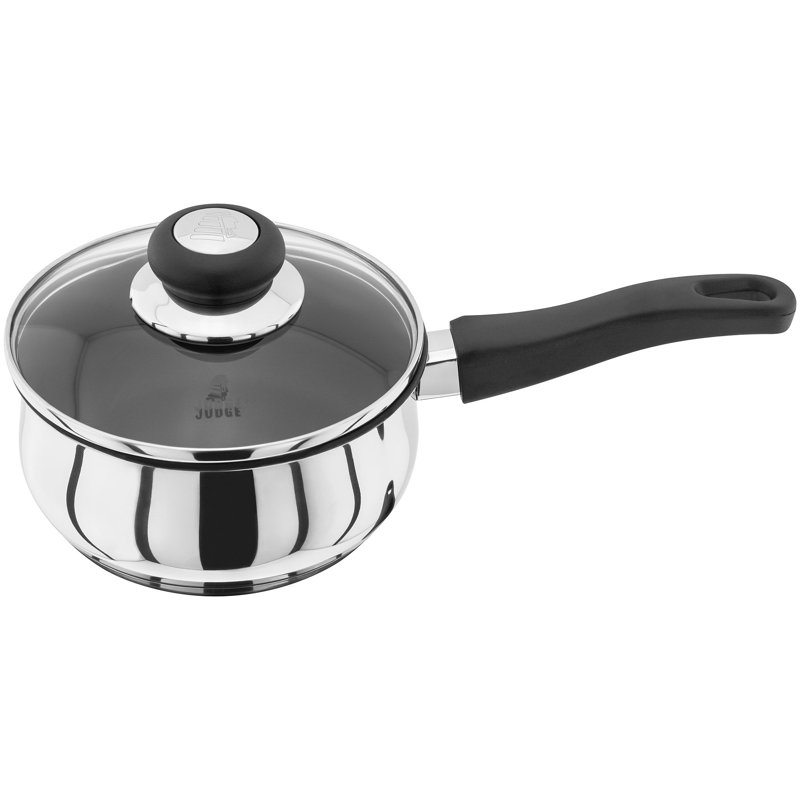 Judge, Vista - Stainless Steel Non-Stick Saucepan, 1L