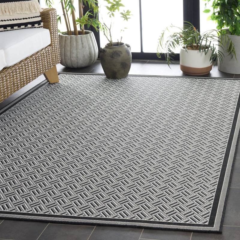 Terrace 800 Geometric Indoor/Outdoor Rug, Rectangle 5'3" x 7'6"