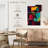 Yarlin Geometric Wine-108556192