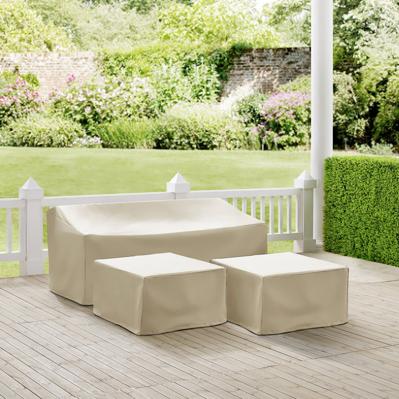 Outdoor Conversation Set Cover, Tan