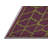 Machine Washable Trellis Brown Area Rug-394424846