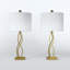 Lampe de table de chevet 26 po en métal à intensité variable moderne pour chambre / salon-1205751839