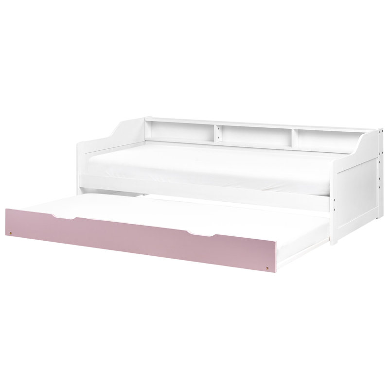Trundle Bed Pine Wood EDERN 90 x 200 cm (EU Single)