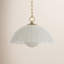 Luminaire suspendu en verre Dariel