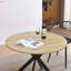 Round Metal Base Dining Table