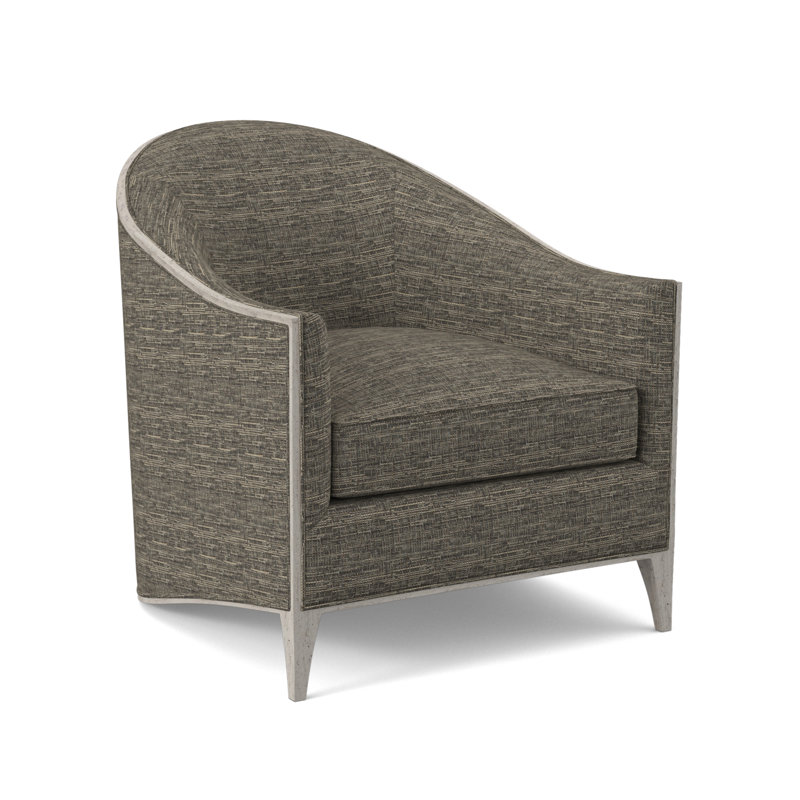 Atelier Barrel Chair, Bisque, Edworth Ocean Viscose