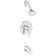 Eurosmart® Pressure Balance Dual Function Tub and Shower Faucet