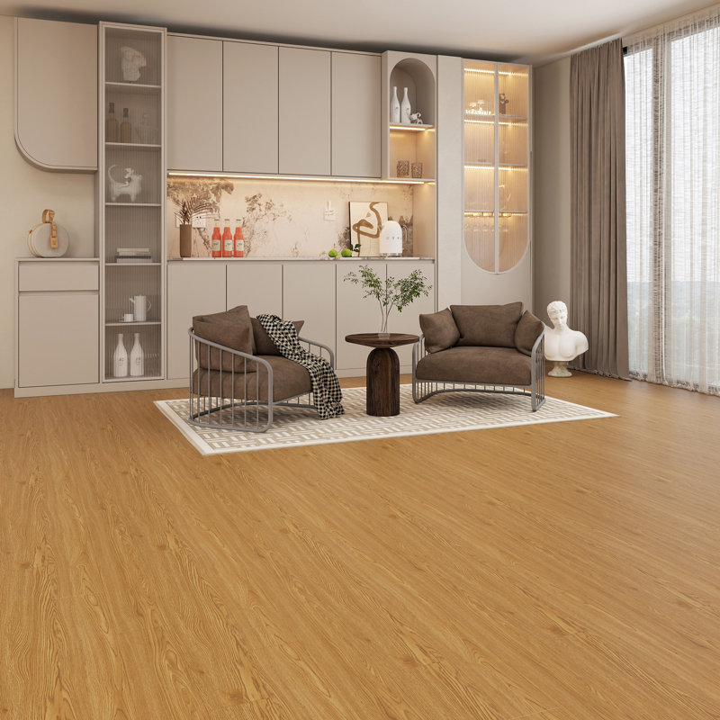 0.1" Thick 6" W X 36" L Peel And Stick Luxury Vinyl Plank,Self-Adhesive Vinyl Flooring (Set Of 36), Charcoal Gray
