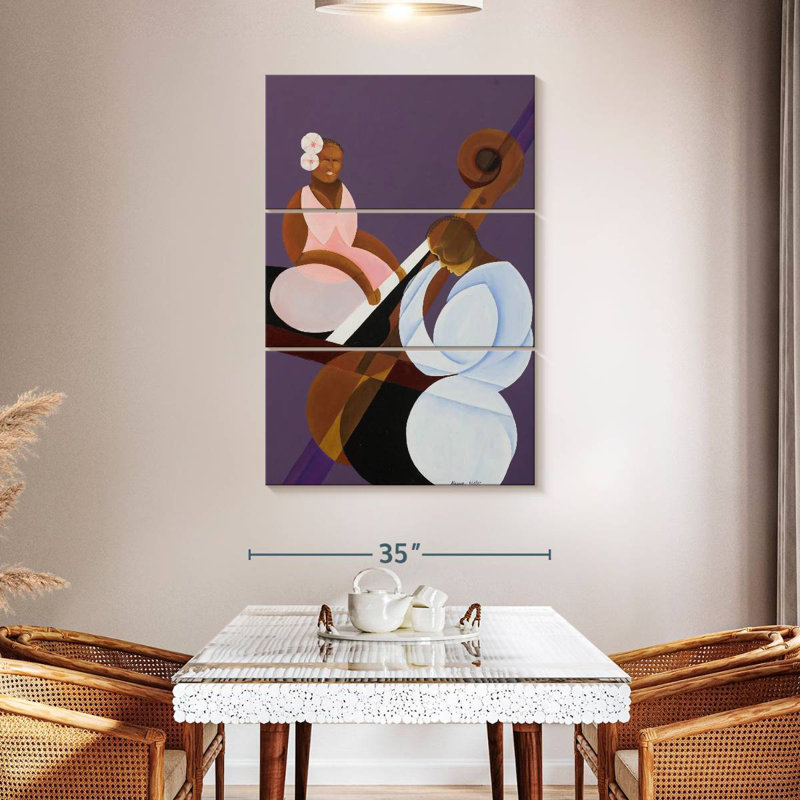 Abarca Lavender Jazz, 50" H x 32" W