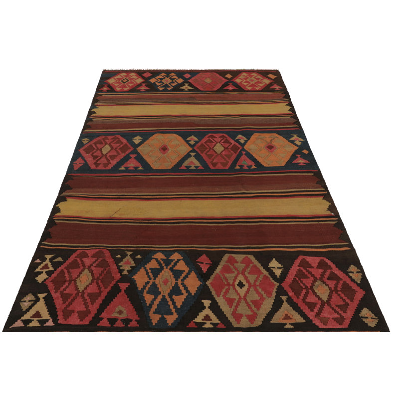 Kilim & Flat Weave One-of-a-Kind 4'11X8' Area Rug