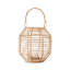 Bourbeau Wicker Tabletop Lantern