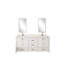 Ensemble de meuble-lavabo double l 70,7 po x P 21,2 po x H 33,8 po Claritsa-504391714