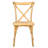 Resin "Steel Skeleton" Cross Back Chair, 2 Chair Bundle By Chivari-106428395