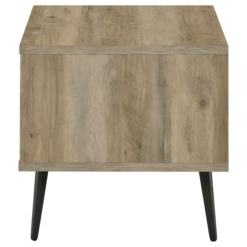 Balboa Pine Square Engineered Wood Side End Table