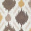 Tapis brun crocheté à la main Croghan Ikat-23234064