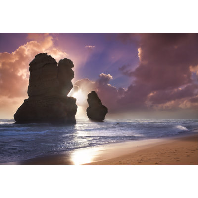 Twelve Apostles at Sunset by Benstevens