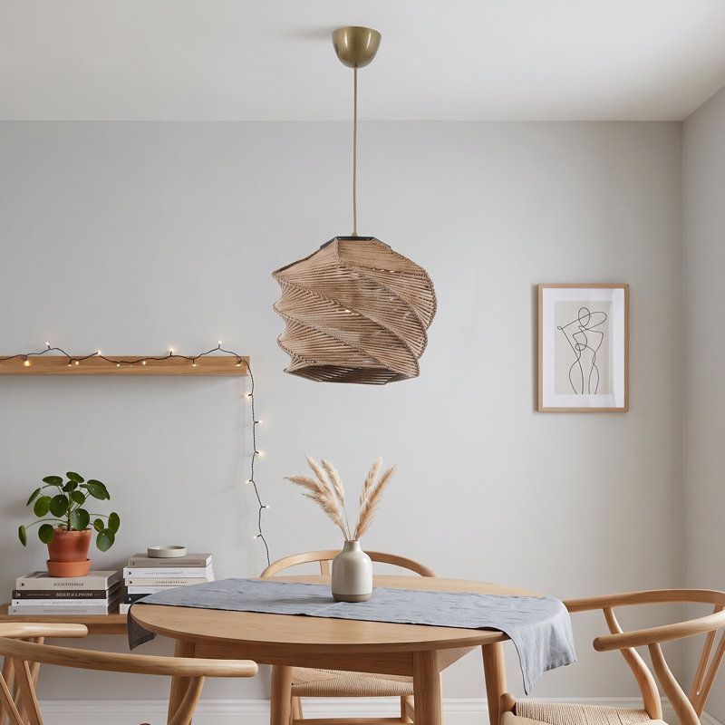 Lustre Kulle, Chameau, H 10,2 po x l 12,6 po x P 12,6 po